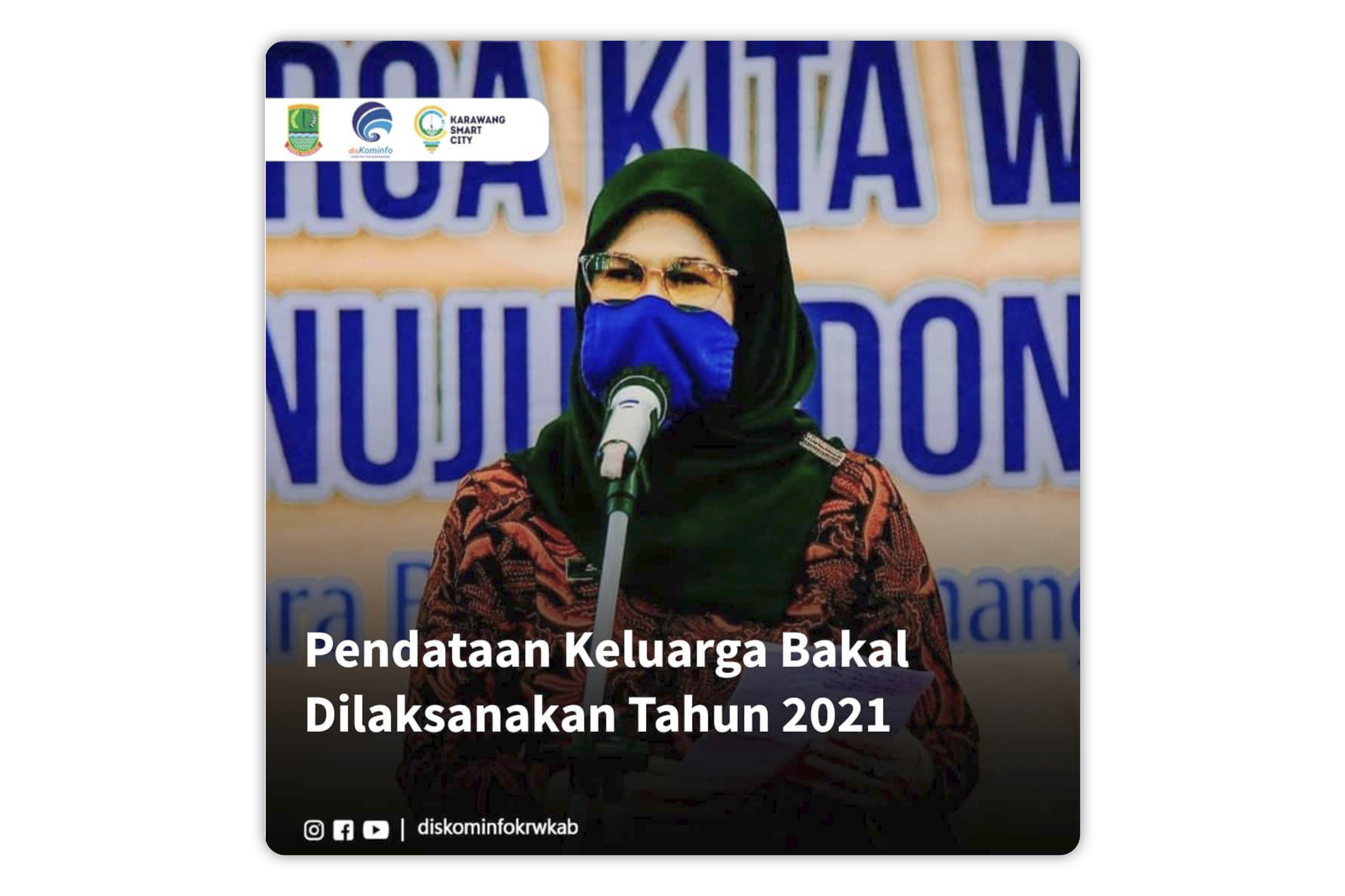 Pendataan Keluarga Bakal Dilaksanakan Tahun 2021 Situs Resmi Pemerintah Daerah Kabupaten Karawang