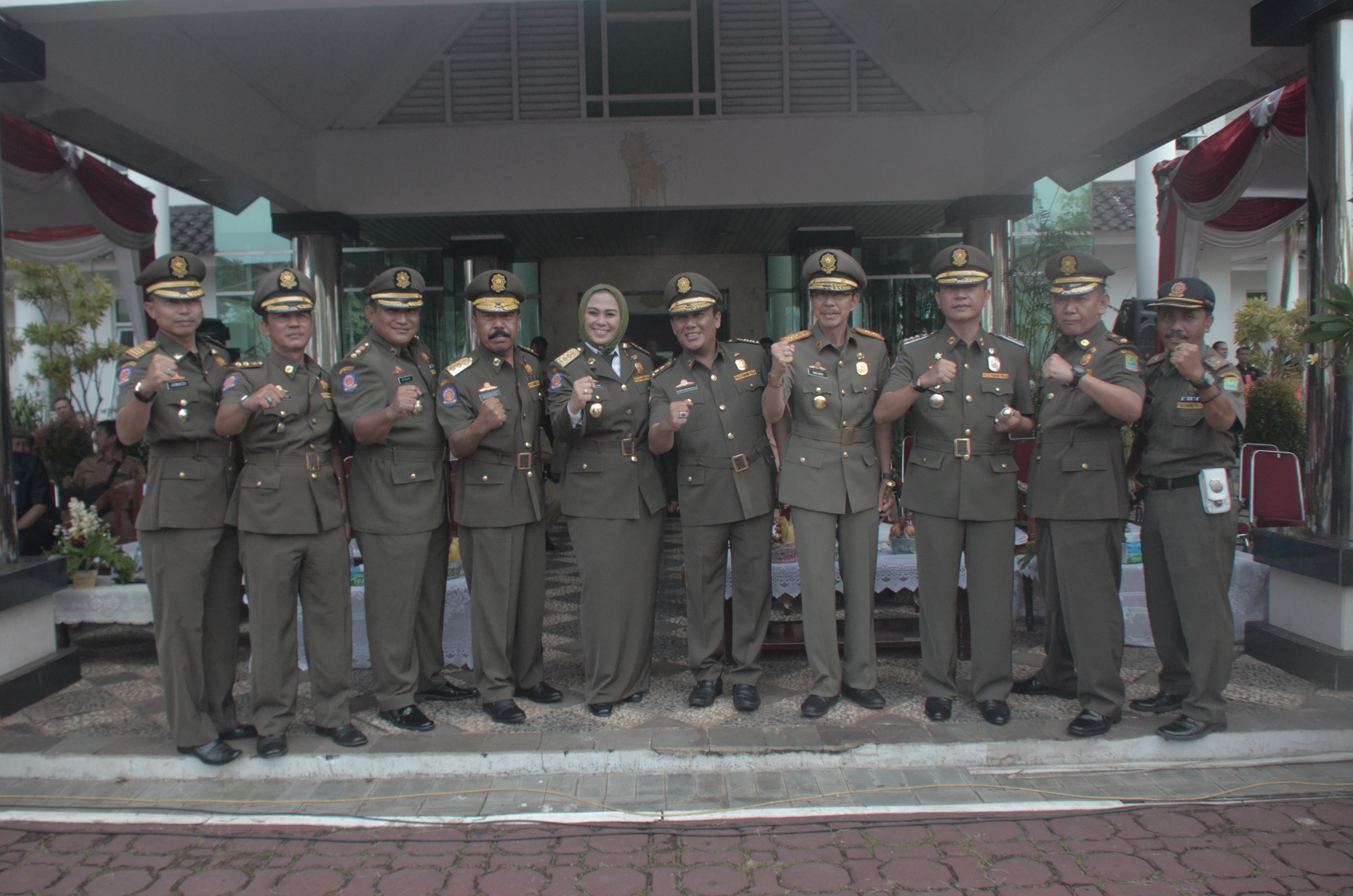 Upacara HUT Satuan Polisi Pamong Praja (Satpol PP) Ke 67 ...
