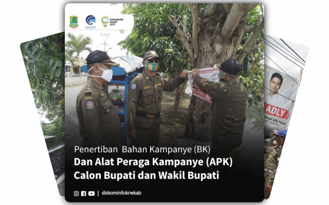 Penertiban Bahan Kampanye Bk Dan Alat Peraga Kampanye Apk Calon Bupati Dan Wakil Bupati Situs Resmi Pemerintah Daerah Kabupaten Karawang